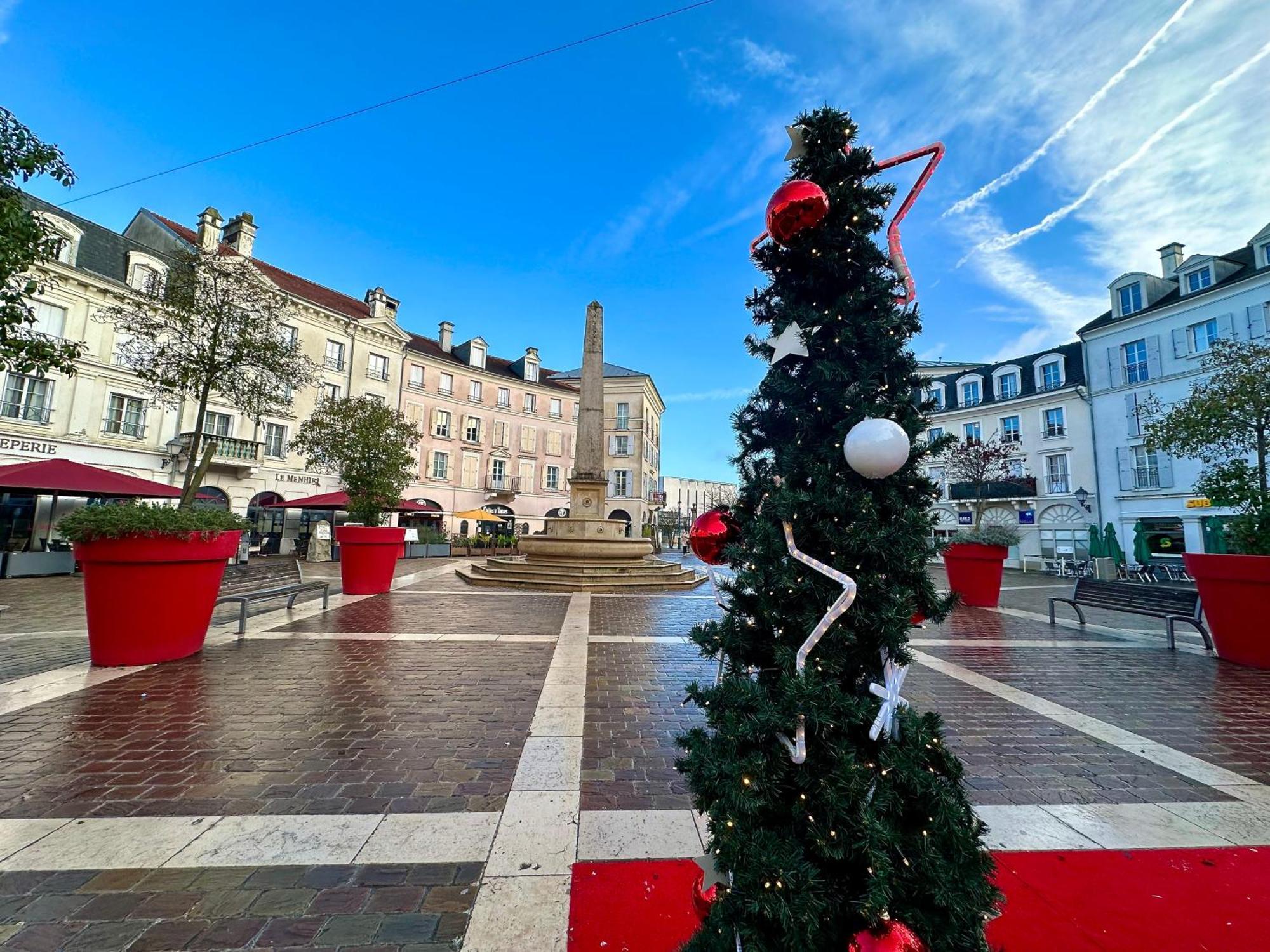 Appt Vue Place De Toscane - 4Min Disneyland-Paris Serris Exteriör bild